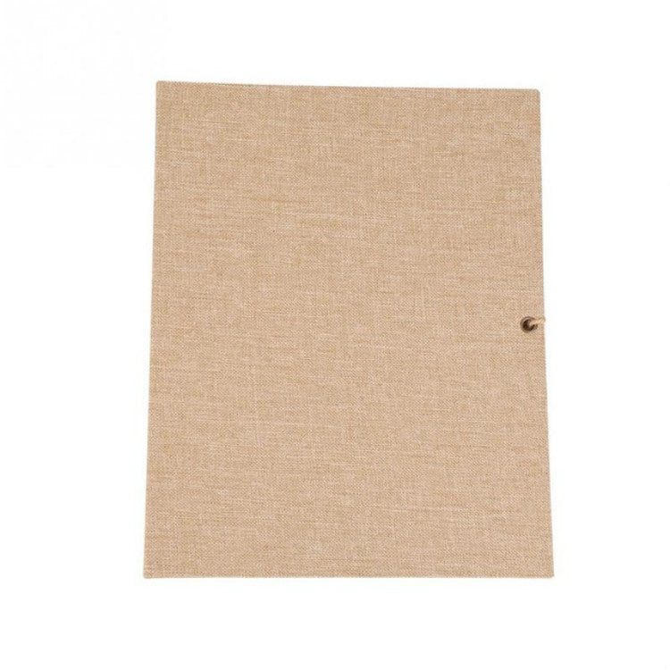 10 inch Vertical Photo Album Hand-paste Linen Album Children Growth Creative Gift Album