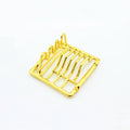 Miniature Doll House Mini Dish Shelf Kitchen Toys