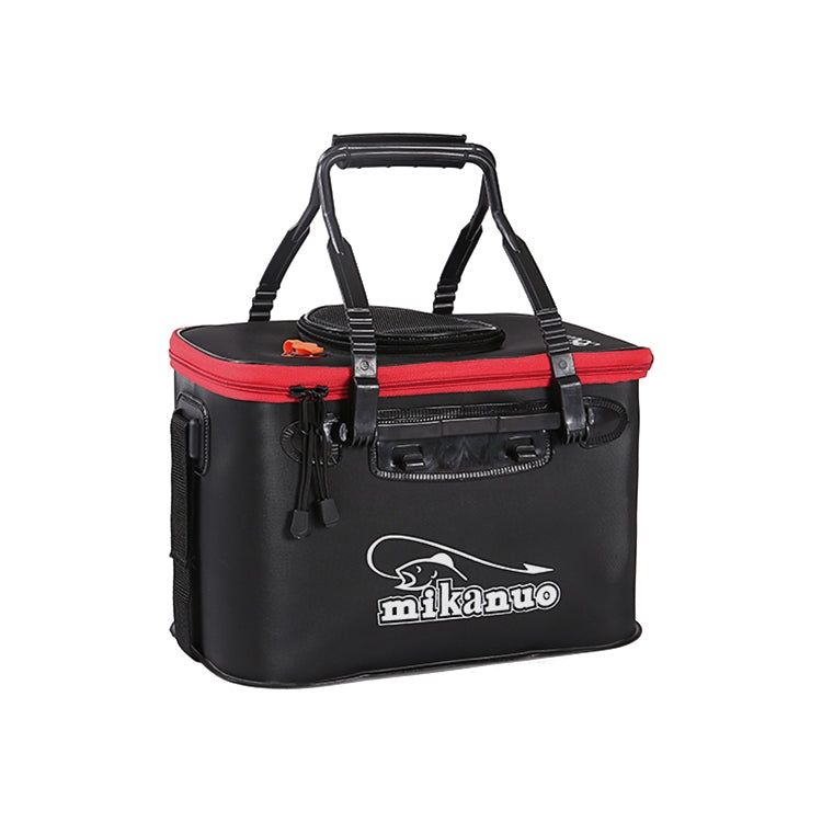 Thickened Multifunctional Folding Live Fish Box Fishing Bucket, 30 cm (no Handle and no Side Pockets), 35 cm (with Handle without Side Pockets)