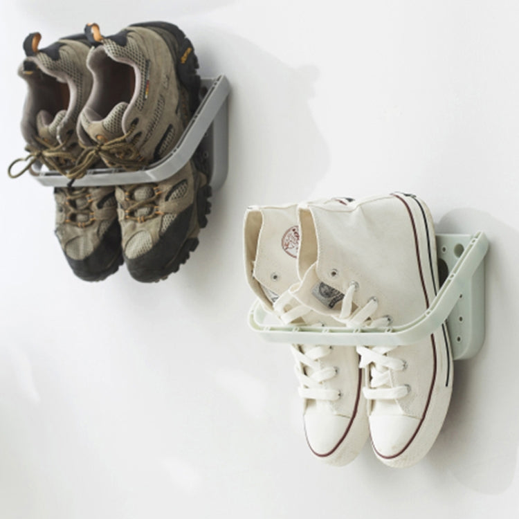 Suction Cup Multi Function Folding Wall Hanging Slippers Storage Rack