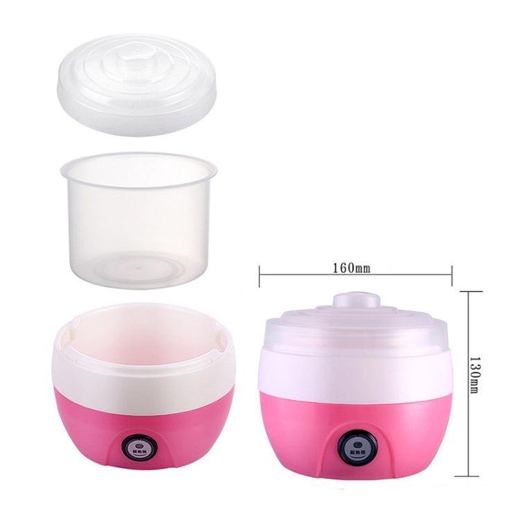 Electric Automatic Yogurt Maker Machine Yoghurt DIY Tool Kithchen Plastic Container 220V Capacity: 1L, Orange, Pink, Blue