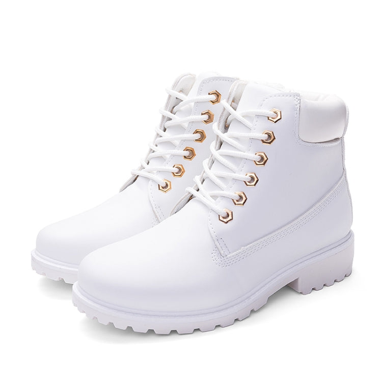 Couple Casual Big Head Warm Shoes Martin Boots, 36, 37, 38, 39, 40, 41, 42, 43