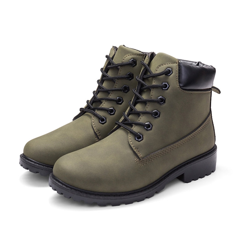 Couple Casual Big Head Warm Shoes Martin Boots, 36, 37, 38, 39, 40, 41, 42, 43