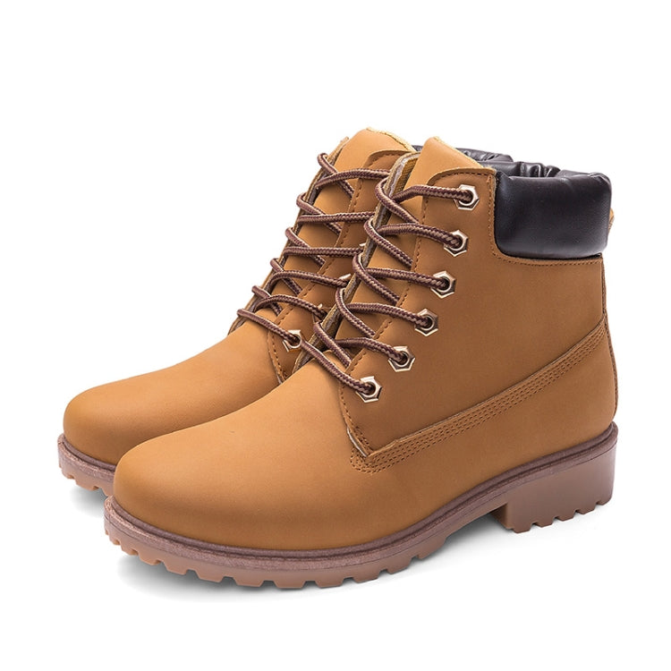 Couple Casual Big Head Warm Shoes Martin Boots, 36, 37, 38, 39, 40, 41, 42, 43