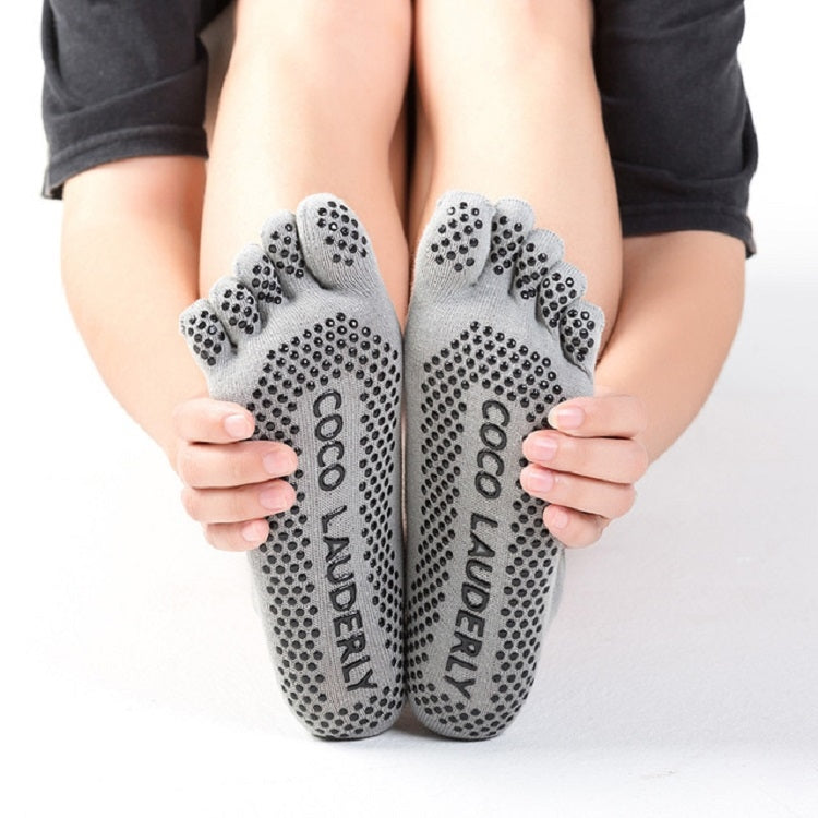 Solid Color Non-slip Sweat-absorbent Yoga Socks Split Toe Socks for Women, Socks Black, Socks Gray, Socks Purple, Socks Watermelon Red, Socks Blue, Socks Open Toe Black, Socks Open Toe Blue, Socks Open Toe Purple, Socks Open Toe Watermelon Red         ...