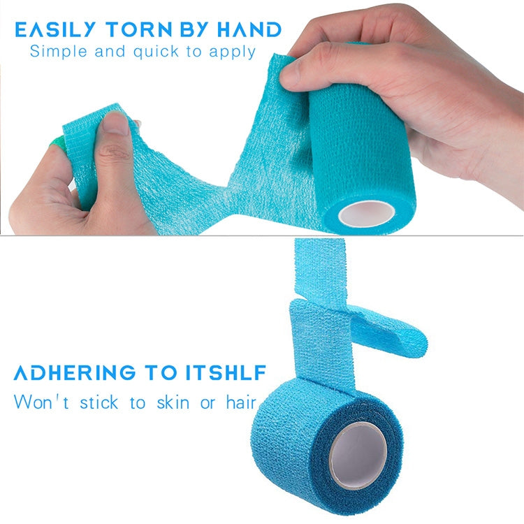 Self-adhesive Elastic Bandage for Sports, 450 x 2.5cm, 450 x 5cm, 450 x 7.5cm, 450 x 10cm