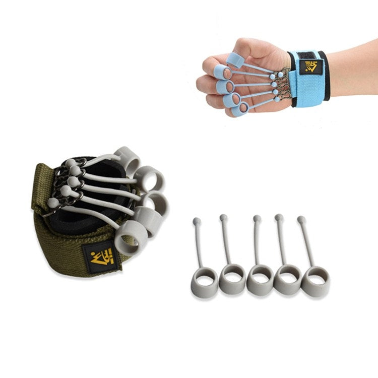 Finger Flexion and Extension Training Device Yoga Fitness Exercise Equipment Finger Force Grip Device, 20lbs, 40lbs, 60lbs