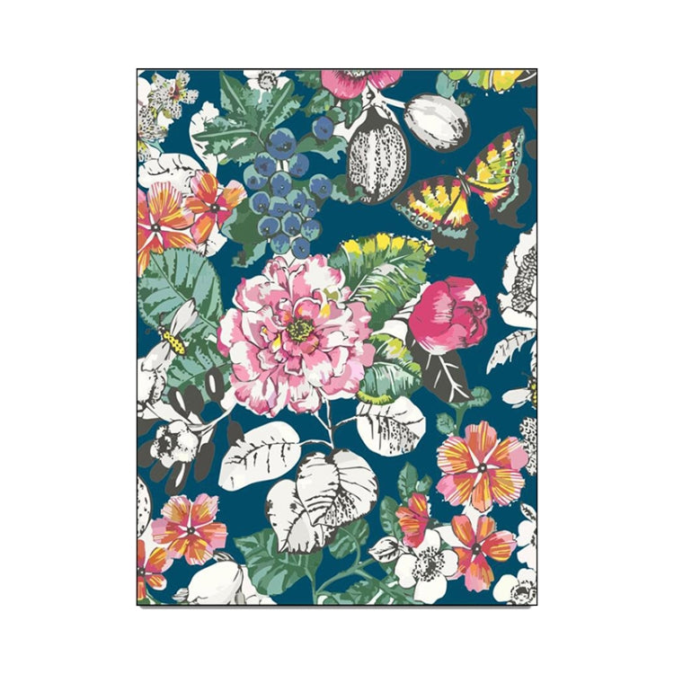 Country Flower Butterfly Door Mat Non-slip Floor Carpet, 45x75cm, 60x90cm, 40x120cm, 80x120cm, 80x160cm, 100x160cm, 120x160cm, 150x200cm, 160x230cm