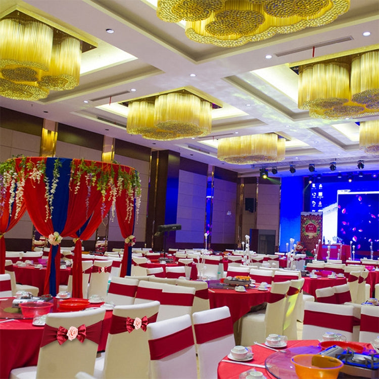 Wedding Chair Cover Sash Satin Fabric Bow Tie Ribbon Band Decoration Hotel Wedding Party Ceremony Banquet Supplies, TBD0324599501A, TBD0324599501B, TBD0324599501C, TBD0324599501D, TBD0324599501E, TBD0324599501F, TBD0324599501G, TBD0324599501H          ...