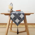Cotton Linen Tea Table Dining Table Table Flag Retro Tablecloth, 30x160cm, 30x180cm, 30x200cm, 30x220cm, 30x240cm