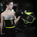 Outdoor Fitness Running Waist Shaping Body Warm Yoga Belt Breathable Sports Waist with Pocket, Yoga Belt (Black)