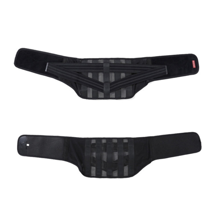WOOTSHU WT-Y81 Breathable Lumbar Spine Steel Plate Lumbar Disc Waist Double Compression Strained Waist Protector, M, L, XL