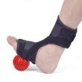 WOOTSHU JM03539 2 in 1 Plantar Fasciitis Splint Sprain Memory Cotton Aluminum Strip Splint Protective Gear + Massage Ball Set, Plantar