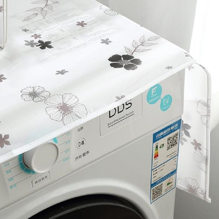 Simple Printing Refrigerator Household Appliance Waterproof Kitchen Storage Dust Cover