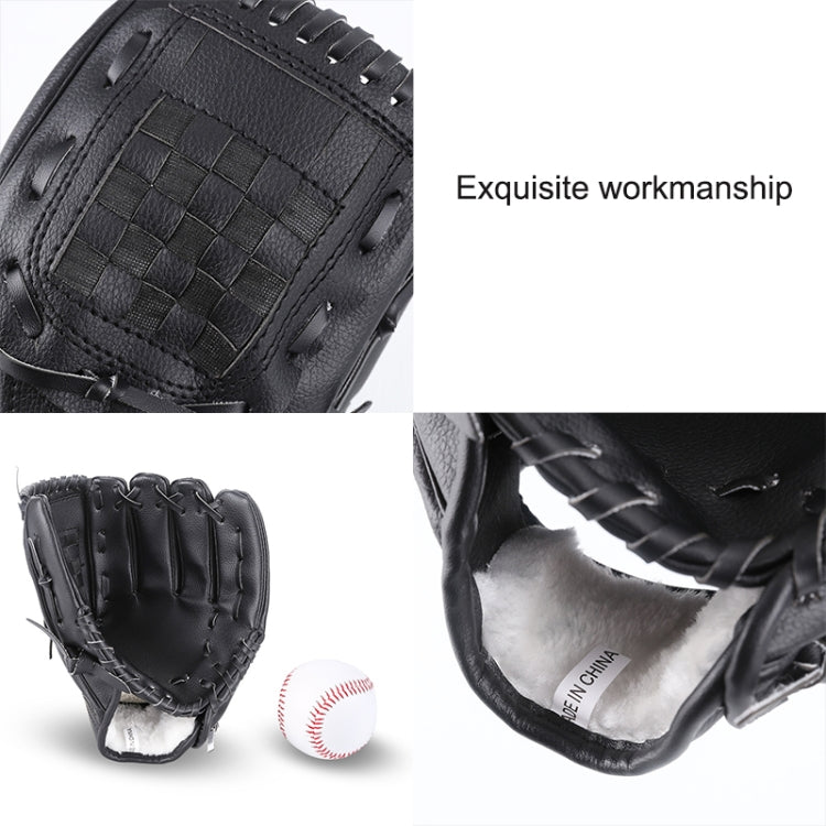 PVC Outdoor Motion Baseball Leather Baseball Pitcher Softball Gloves, 10.5 inch, 11.5 inch, 12.5 inch