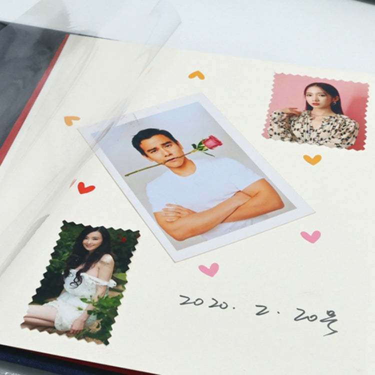 Art Retro DIY Pasted Film Photo Album Family Couple Commemorative Large-Capacity Album, 16 inch Vétheuil, 16 inch Water Lilies, 16 inch Bridge Of Argenteuil, 16 inch Bouvier Cliffil, 16 inch Beach, 16 inch Flower Queen, 16 inch Sunrise Impression      ...