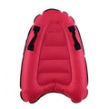 Outdoor Portable Safety Light Kick Board Sea Surfing Inflatable Water Ski, Lake Blue, Rose Red