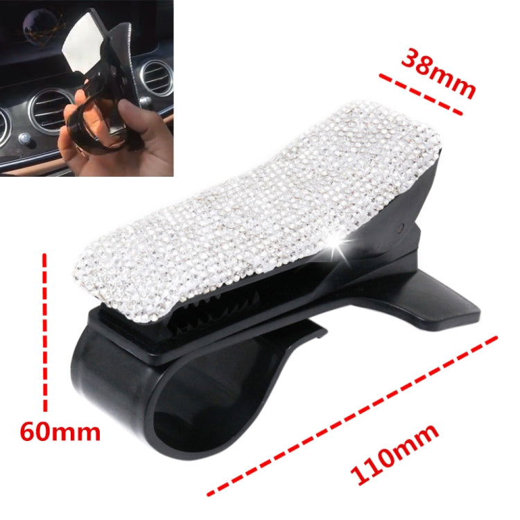 Diamond Car Phone Holder 360 Degree Rotating Creative Car Dashboard Mobile Holders, Holder(White), Holder(Pink Color Mixing), Holder(AB), Holder(Bright Black), Holder(Red ), Holder(Black Color Mixing)