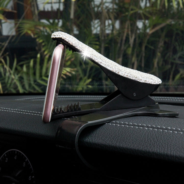 Diamond Car Phone Holder 360 Degree Rotating Creative Car Dashboard Mobile Holders, Holder(White), Holder(Pink Color Mixing), Holder(AB), Holder(Bright Black), Holder(Red ), Holder(Black Color Mixing)