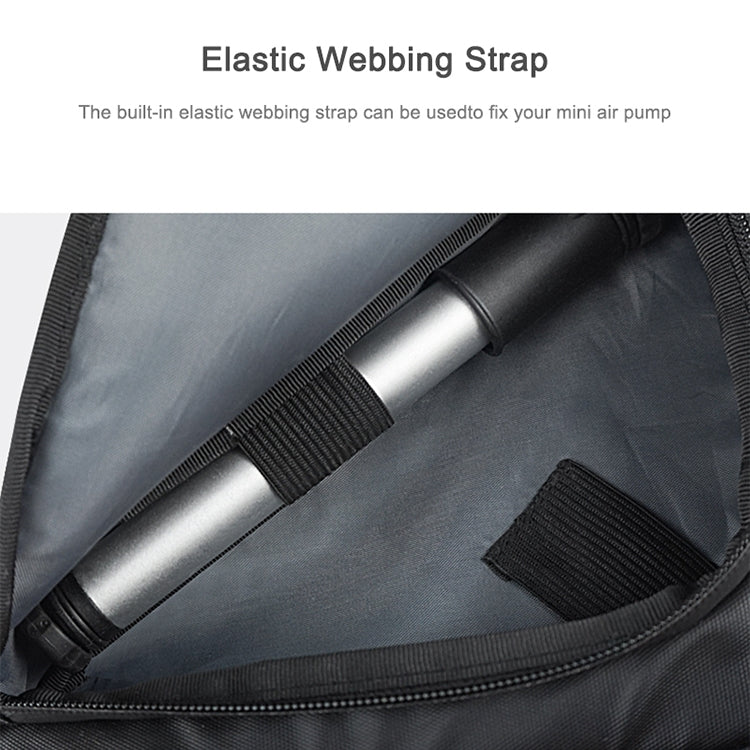 Shark Tiger Bicycle Front Beam Wax Polyester Triangle Bag, Shark Tiger 1.5L Front Beam Bag