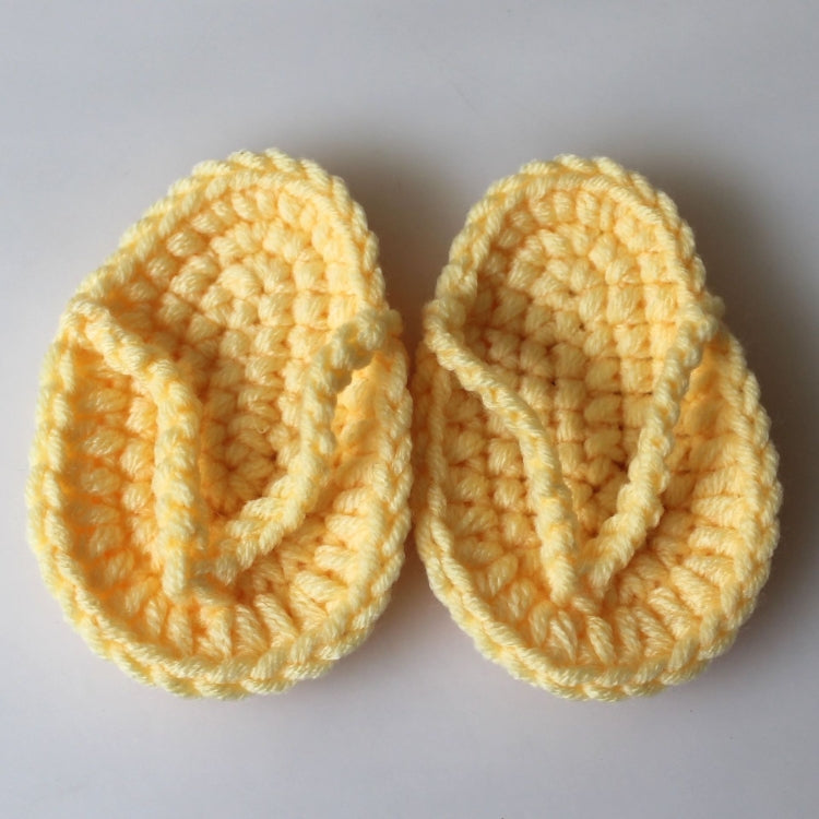 Newborn Babies Photography Props Mini Crocheted Small Slippers, Newborn Size