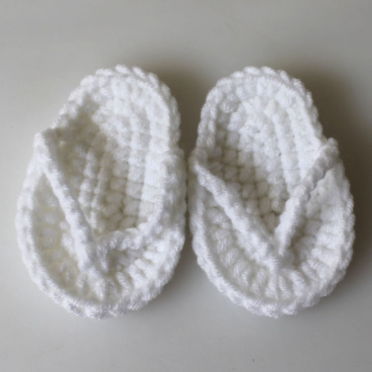 Newborn Babies Photography Props Mini Crocheted Small Slippers, Newborn Size