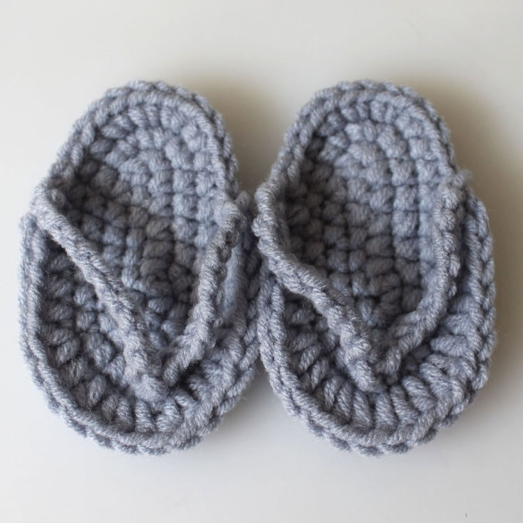 Newborn Babies Photography Props Mini Crocheted Small Slippers, Newborn Size