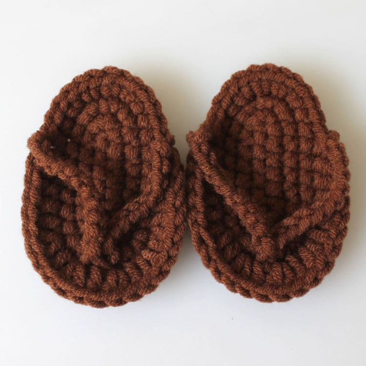 Newborn Babies Photography Props Mini Crocheted Small Slippers, Newborn Size