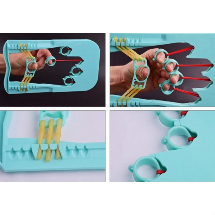Finger Force Exerciser Finger Gripper Hemiplegia Rehabilitation Training Equipment for Children and Adult, Random Color Delivery, Finger Gripper