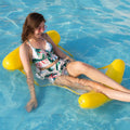 Foldable Double-purpose Backrest Float Hammock with Net, Size:120 x 75cm(Yellow), Size:120 x 75cm(Sky Blue), Size:120 x 75cm(Orange), Size:120 x 75cm(Cherry Blossoms Pink)