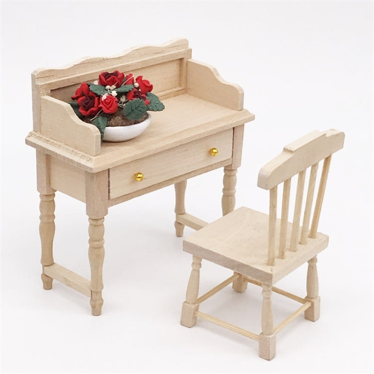 1:12 Mini House Toy Simulation Desk Decoration Model, Desk