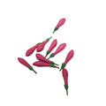 10 PCS 1:12 Mini House Toy Simulation Eggplant Vegetable Kitchen Decoration, 10 PCS Simulation Eggplant Vegetable