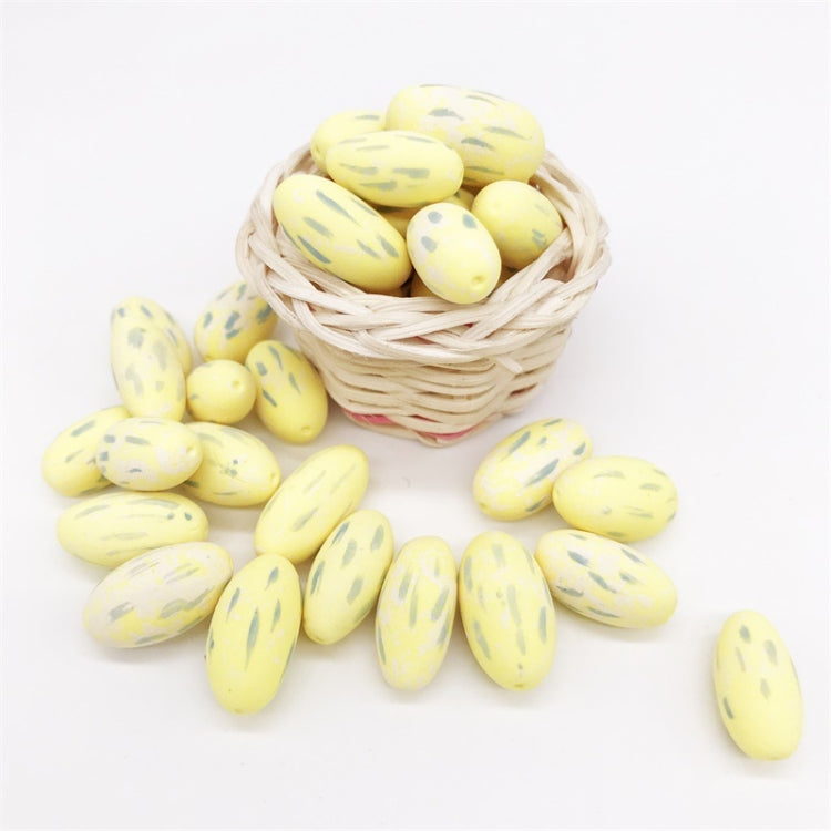 5 PCS 1:12 Mini House Toy Simulation Fruit Model Cantaloupe, 5 PCS Cantaloupe