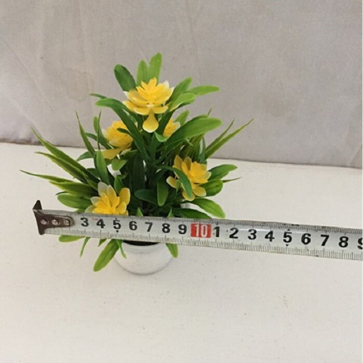 10 Pots Fake Potted Plant Simulation Bonsai Tabletop Decoration