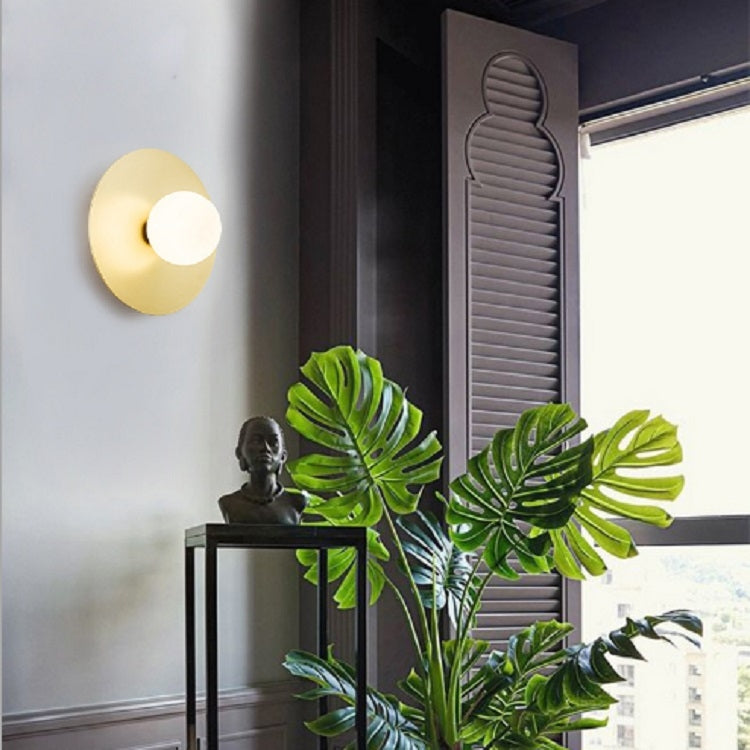 Simple Modern Living Room Bedroom Hallway Wall Lamp, without Light Source, with White Light 5W LED, with Warm Light 5W LED