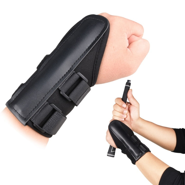 Golf Swing Practice Wrist Correction Immobilizer, Black, Upgrade