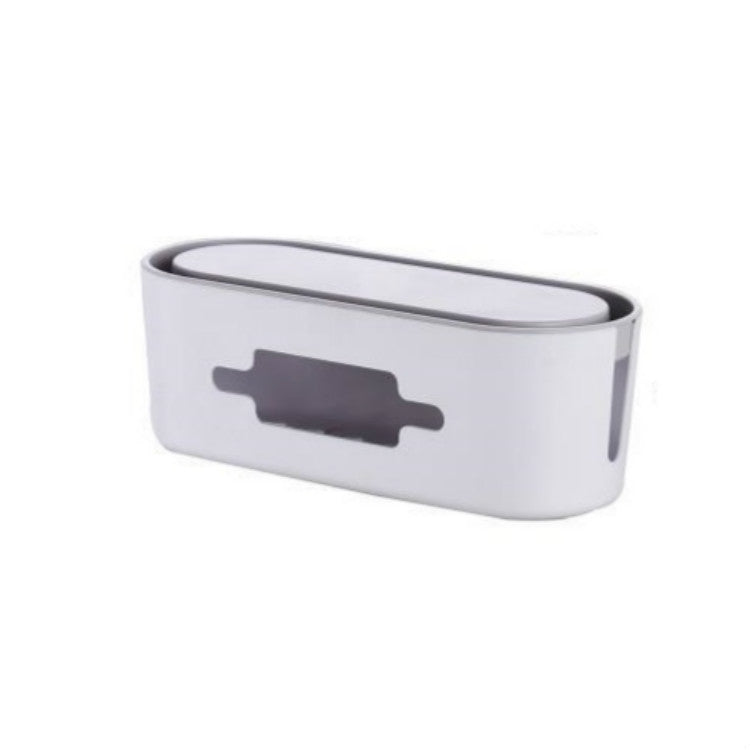 Home Cable Storage Box Hollow Wire Cord Safety Tidy Organizer Container, Normal