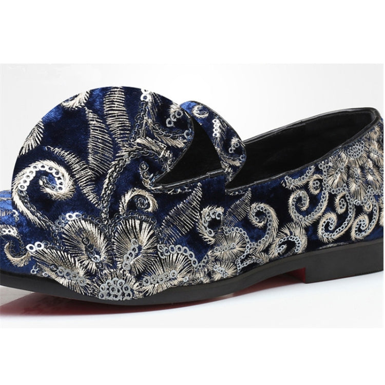 Men Casual Fashion Glitter Shoe Slip-on Shoes Loafers, 38, 39, 40, 41, 42, 43, 44, 45, 46, 47, 48