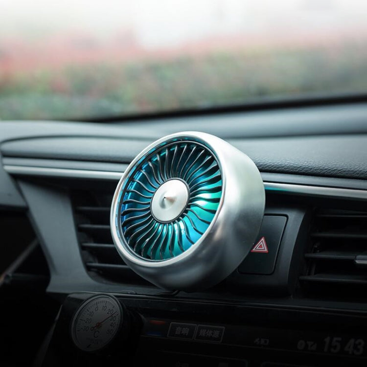 Automobile Multi-function Electric Fan Car Air Outlet USB Interface Mini Fan