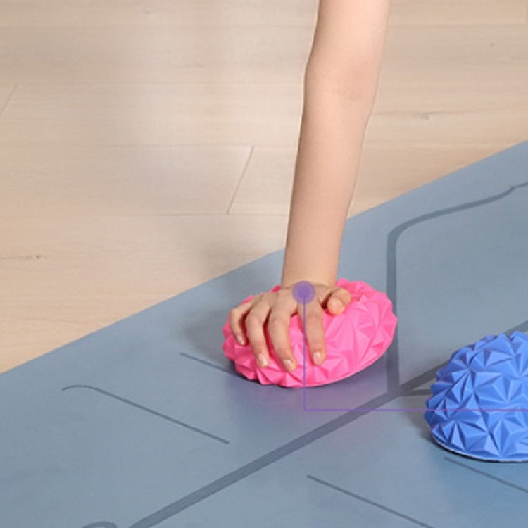 Foot Massage Hemisphere Balance Training Ball Fitness Yoga Ball, Size: 16 x 8cm