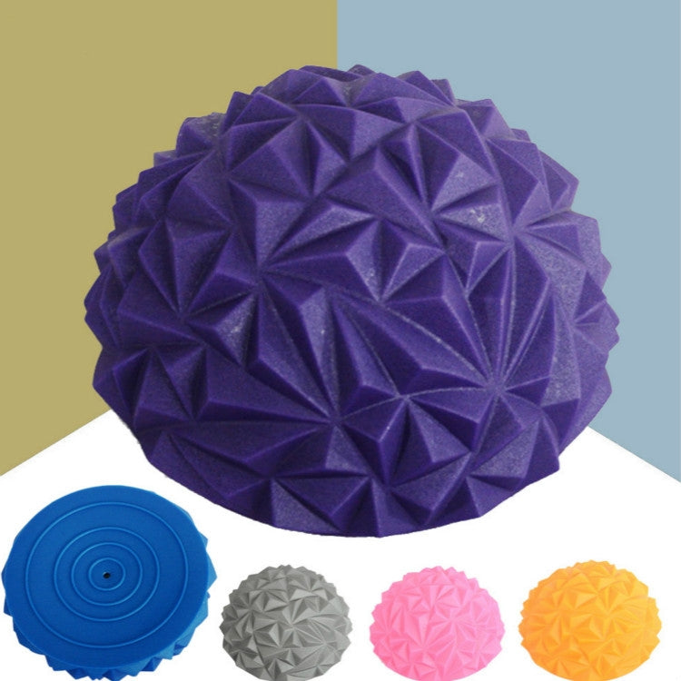 Foot Massage Hemisphere Balance Training Ball Fitness Yoga Ball, Size: 16 x 8cm