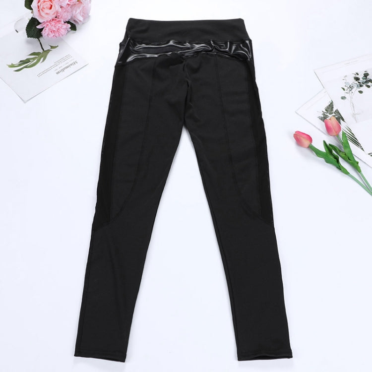 Women Leggings Sexy Pants Push Up Fitness Gym Leggins Running Mesh Leggins Seamless Workout Pants, L, XL, M