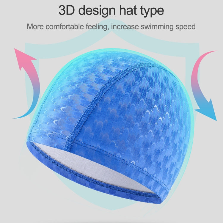 Adult Crescent PU Waterproof Comfortable Earmuff Swimming Cap, Adult Swimming Cap(Silver Grey), Adult Swimming Cap(Dark Blue), Adult Swimming Cap(Pink), Adult Swimming Cap(Black), Adult Swimming Cap(Sky)