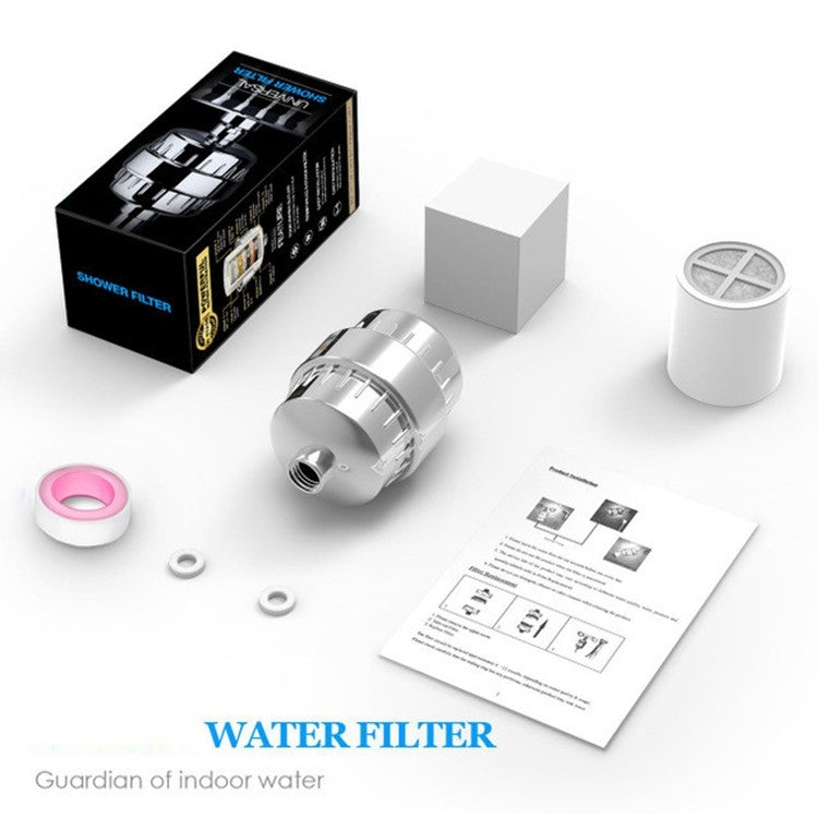 10-15 Layer Activated Carbon Bathroom Shower Filter Bathing Water Filter Purifier Water Shower Set, Activated Carbon Filter
