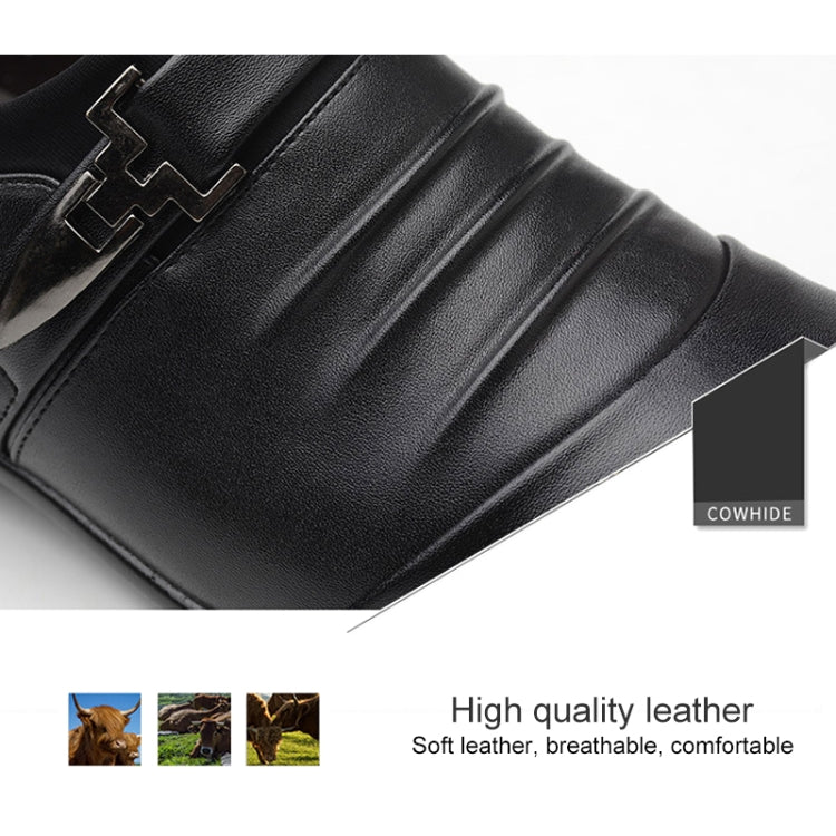 Men Set Business Dress Shoes PU Leather Pointed Toe Oxfords Shoes, 38, 39, 40, 41, 42, 43, 44, 45, 46