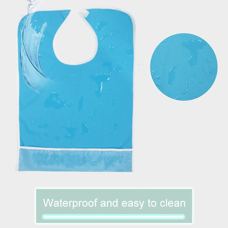 Adult Eat Meal Waterproof Bib, 45x65cm, 50x80cm