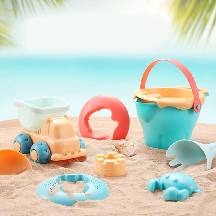 Outdoor Play Water Play Sand Soft Silicone Material Tool Children Play WaterToy Set, 5 in 1, 7 in 1, 9 in 1, 14 in 1, 17 in 1