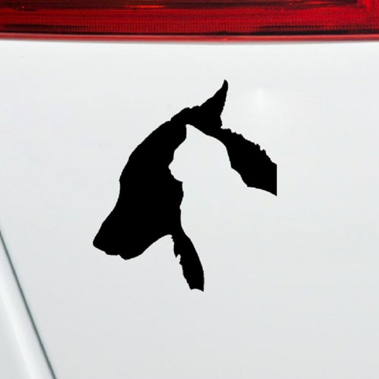 10 PCS Dog and Cat Car Stickers Pet Reflective Waterproof Stickers, Dog and Cat