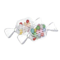 10 PCS/Set Transparent Creative Candy Box Small Candy-shaped Mini Plastic Box