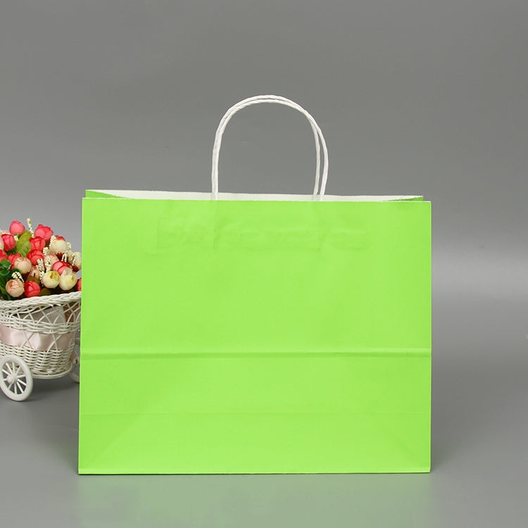 10 PCS Elegant Kraft Paper Bag With Handles for Wedding/Birthday Party/Jewelry/Clothes, 16x22x8cm, 22x27x11cm, 12x15x6cm, 26x33x12cm, 32x25x11cm, 42x31x12cm
